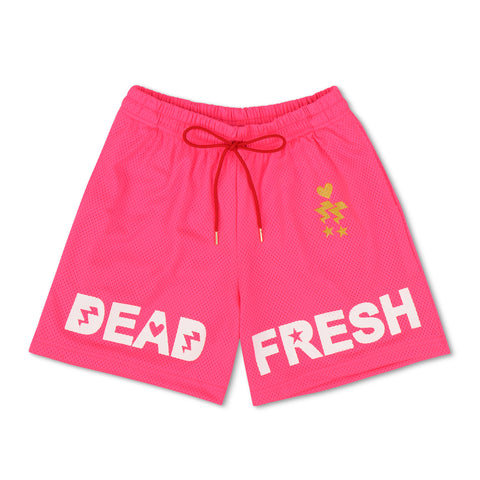 Dead Fresh Hoop Shorts - Neon Pink