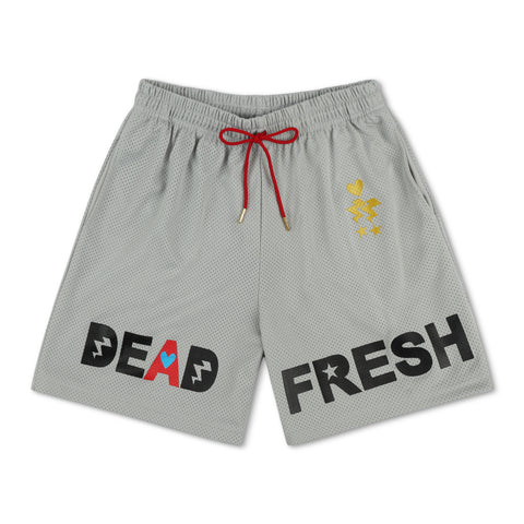 Dead Fresh Hoop Shorts - Cool Grey