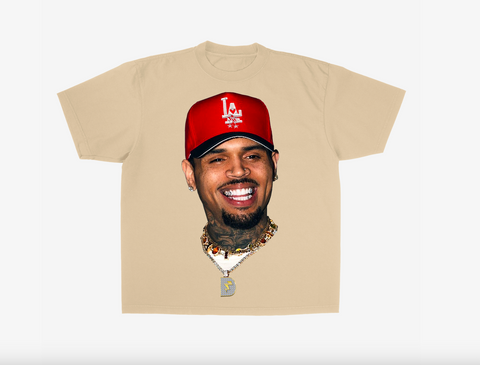 Chris Brown Paisley Tee (OATMEAL)