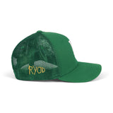 LA World Series Trucker Hat - Dark Green