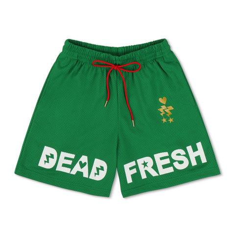 Dead Fresh Hoop Shorts - Kelly Green