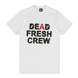 Dead Fresh Crew Highlighted "A" T-Shirt - White
