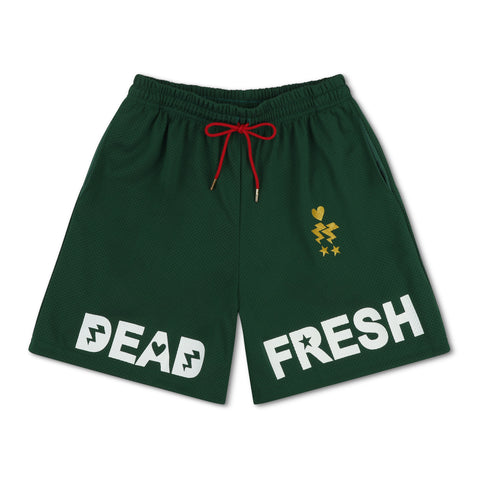 Dead Fresh Hoop Shorts - Hunter Green