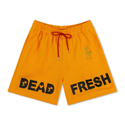 Dead Fresh Hoop Shorts - Yellow